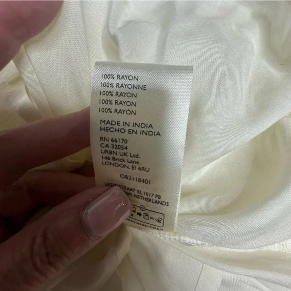 FINAL LAST CHANCE NWOT Free People Stevie Sheer Lace Ivory Maxi Dress xs - Picture 12 of 15